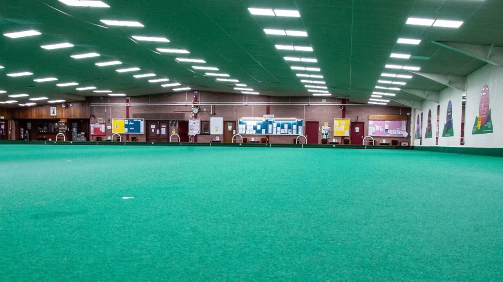 Indoor rink floor