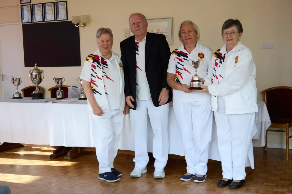 Ladies tripels win 1